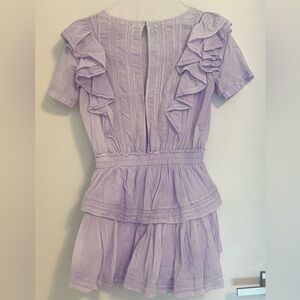 Lavender Ruffle Kids Dress